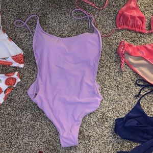 purple one piece
